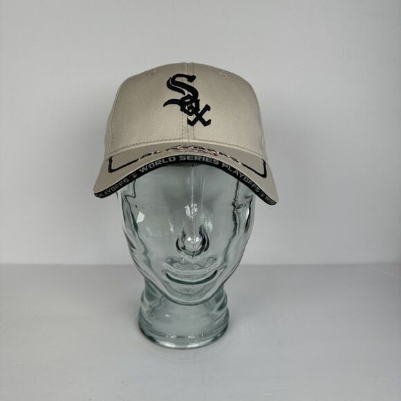Genuine Merchandise New Era Vtg Sox Playoffs Ball cap World Series Baseball Hat - Picture 2 of 12